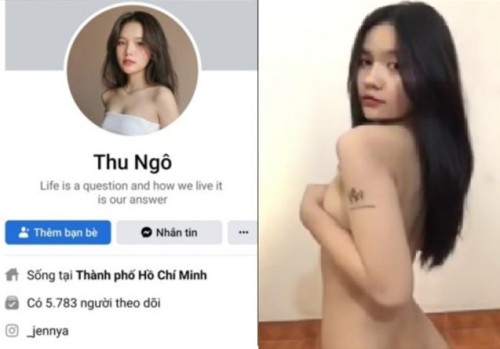 Clip sex Thu Ngô xinh gái đến đâu thì vẫn nứng lồn thôi